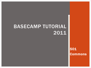 Reasons to use Basecamp