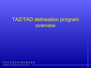 TAZ Webinar Overview UPD