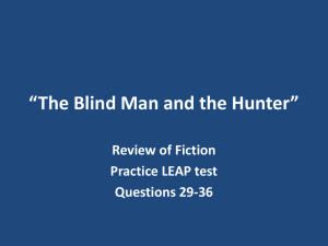 The Blind Man and the Hunter
