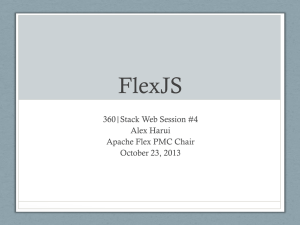 FlexJS 360|Stack Web Session #4
