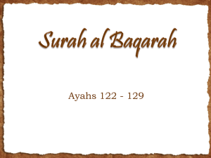 Baqarah122-129_Lesson18_Presentation