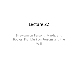 Lecture-22-Strawson-and-Frankfurt