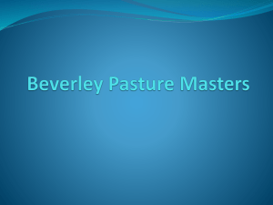 Beverley Pasture masters - Beverley Grammar School
