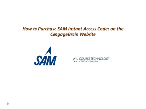 Purchasing SAM Access Code Online