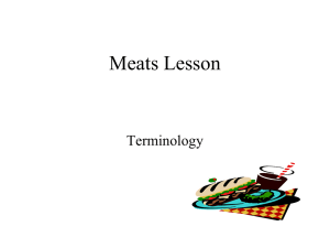 Meat Terminology.ppt