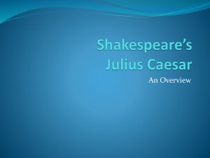 Shakespeare*s Julius Caesar