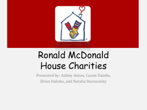 RMH Campaign Powerpoint