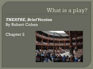 What is a play? - Emporia State University