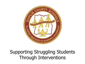 PPT.Interventions - Duplin County Schools