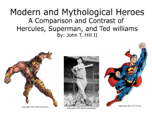 Modern and Mythological Heroes sample2