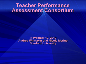 Teacher Performance Assessment Consortium