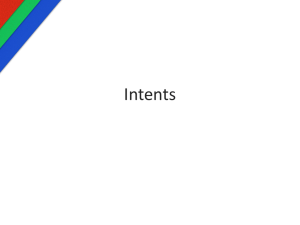 Intents