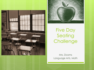 Five Day Seat Challenge