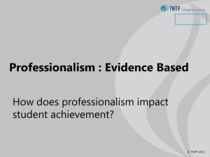 Professionalism-PPT