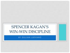 Spencer Kangan`s Win-Win Discipline PowerPoint