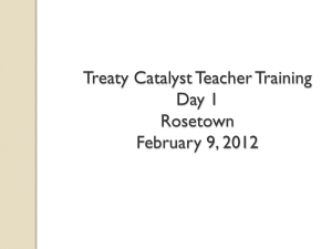 Catalyst Teacher Treaty Education Notes - Supporting