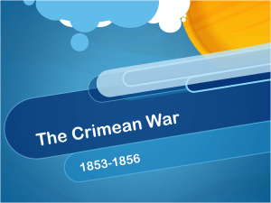The Crimean War - TheFacultyLounge