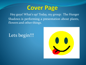 Group Presentation
