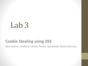 Cookie Stealing and XSS Presentation (Click to