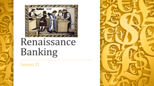 Renaissance Banking