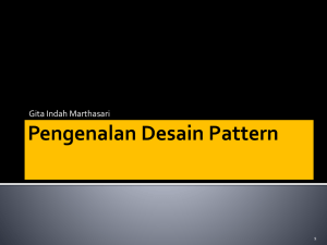 Intro to Design Pattern