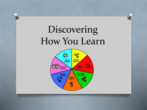 Discovering How You Learn PowerPoint