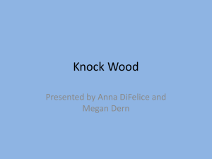 Knock Wood