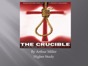 The Crucible - Entire unit