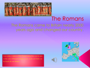 Who was in the Roman army?