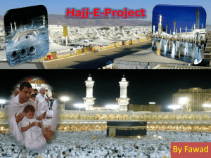 hajj e project by Fawad Alam