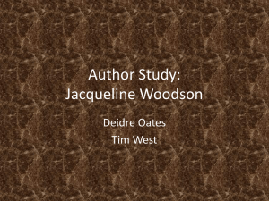 Author Study: Jacqueline Woodson