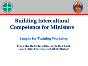 BICM PowerPoint - United States Conference of Catholic Bishops