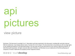 api pictures - TouchDevelop