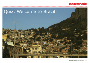 Welcome to Brazil! quiz