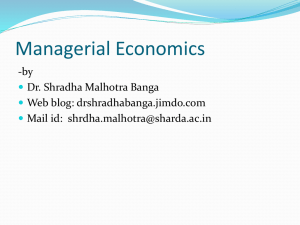 - Economics by Dr. Shradha