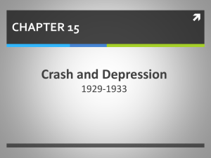CHAPTER 15 Crash and Depression