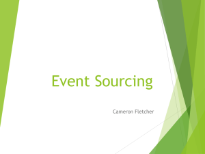 eventsourcing - cameronfletcher.com
