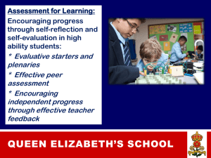 Sarah Snowdon workshop - Advanced Learning Alliance