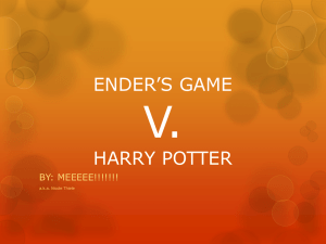 Ender`s game V Harry Potter