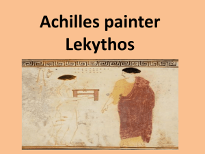 Achilles painter Lekythos