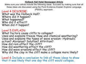 Guidance for the Holbeck hall essay