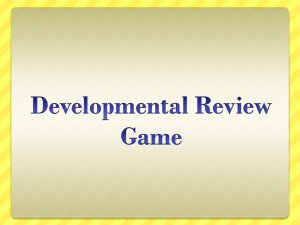 Development Review Game