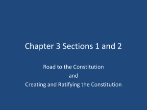 Chapter 3 Sections 1 and 2