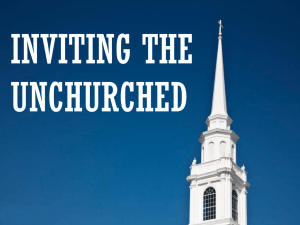 Inviting the Unchurched
