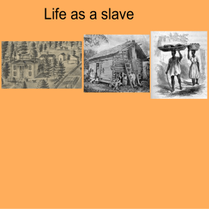 Where did slaves come from?