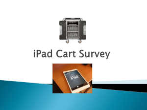 iPad Survey - Ellucian IL
