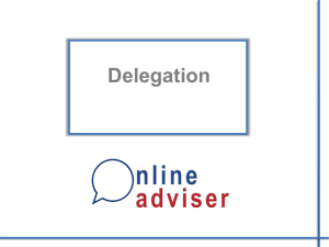 Delegation-PowerPoint