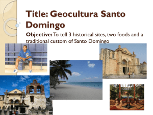 Title: Geocultura Santo Domingo