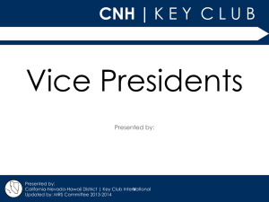 Vice President OTC Presentation