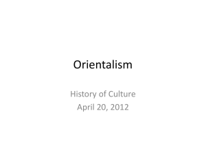 Orientalism PPT